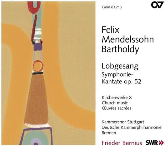 Kammerchor Stuttgart/Bernius & Felix Mendelssohn-Bartholdy (1809-1847) - Sinf.2 Lobgesang SACD