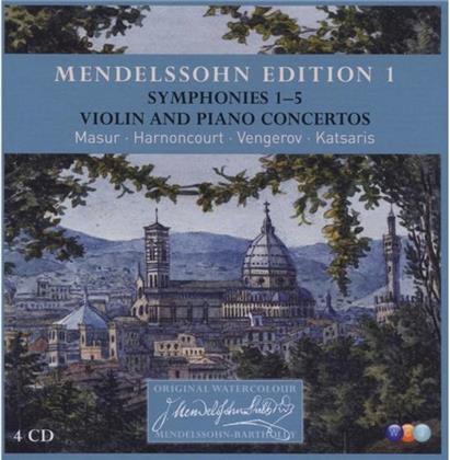 --- & Felix Mendelssohn-Bartholdy (1809-1847) - Edition Vol.1/Orchestralmusic (4 CD)