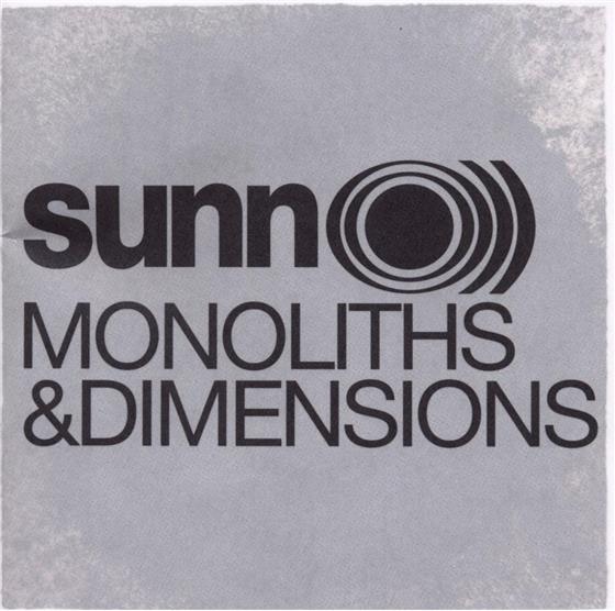 Sunn O))) - Monoliths & Dimensions