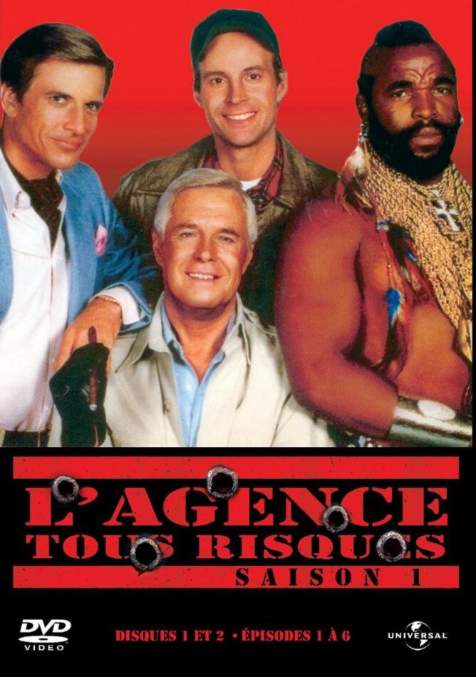 L'agence tous risques - Saison 1 5 DVDs