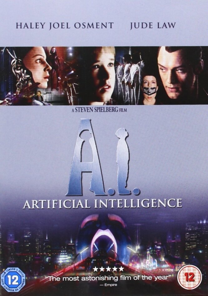 A.I. Artificial intelligence (2001) 2 DVDs