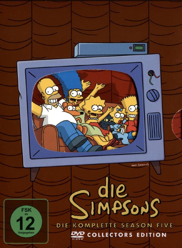 Die Simpsons - Staffel 5 Collector's Edition, 4 DVDs