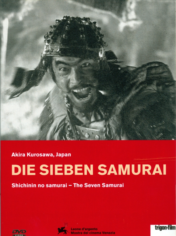 Die Sieben Samurai - Shichinin no samurai / The Seven Samurai (1954) Trigon-Film, s/w, Digibook, 2 DVDs