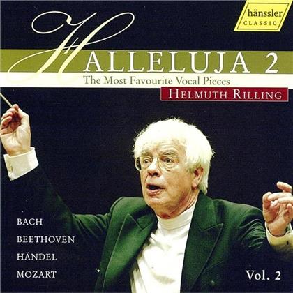 Rilling Helmuth / G&auml;chinger Kantorei & Bach/ H&auml;ndel/ Mozart/ Mendelssohn - Halleluja 2 - The Most Favour.