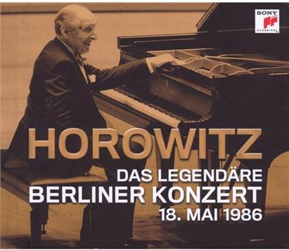 Vladimir Horowitz - Legend&auml;re Berlin Konzert - Limitiert (2 CD)