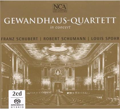Gewandhaus Quartett/Geewandthausorch. & Louis Spohr (1784-1859) - Konzert Fuer Streichquartett & (2 CDs)