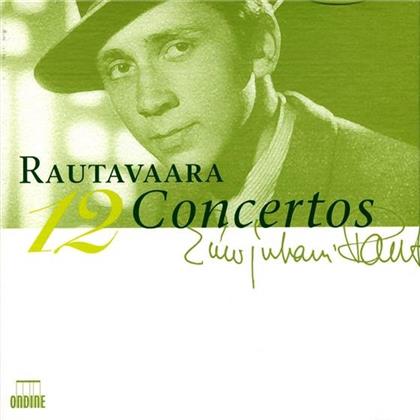Ashkenazy/Gallois/Oliveira/Yl&ouml;nen & Einojuhani Rautavaara (*1928) - 12 Concertos (4 CDs)