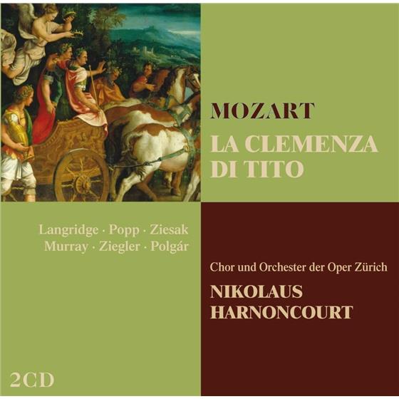 Harnoncourt /Ooz / Langridge/+ & Wolfgang Amadeus Mozart (1756-1791) - La Clemenza Di Tito 2 CDs