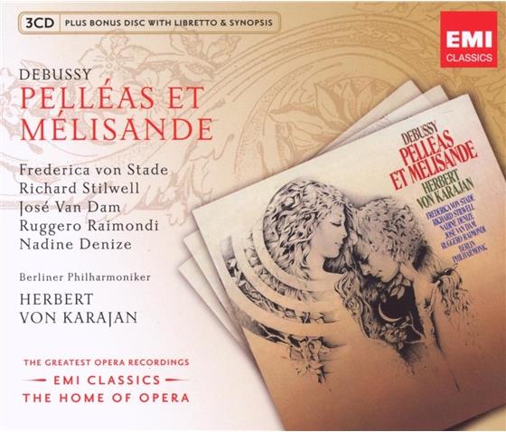 Federica von Stade, Stilwell, Claude Debussy (1862-1918) & Herbert von Karajan - Pelleas Et Melisande 4 CD