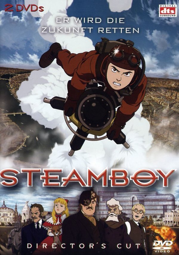Steamboy (2004) Director's Cut, 2 DVDs