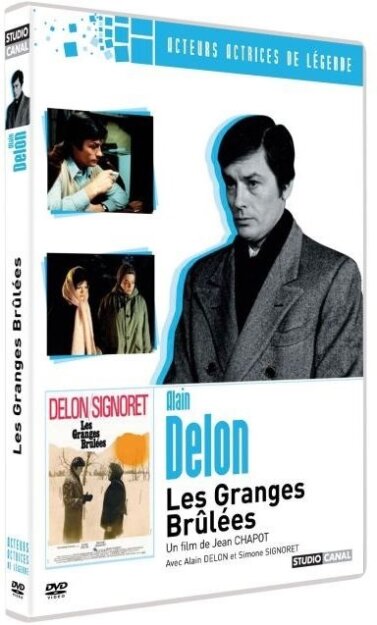 Les granges brulées (1973) Collection Acteurs, actrices de légende - Alain Delon