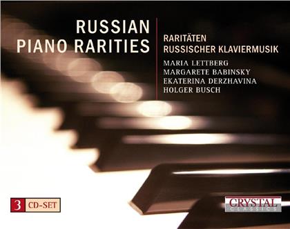 Lettberg / Babinsky & Scriabin/Medtner/Rachmaninoff/Schostak. - Rarit&auml;ten Russ. Klaviermusik (3 CDs)