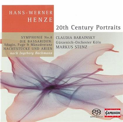 Claudia Barainsky & Hans Werner Henze (1926 - 2012) - Symph.8, Bassariden, Nachtst&uuml;ck