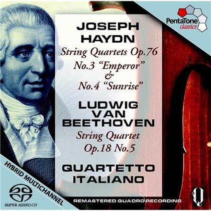 Quartetto Italiano & Ludwig van Beethoven (1770-1827) - Quartett Nr5 Op18