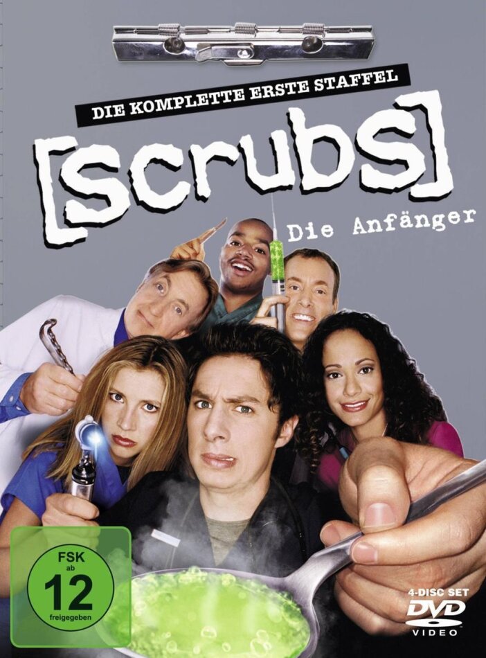 Scrubs - Staffel 1 4 DVDs
