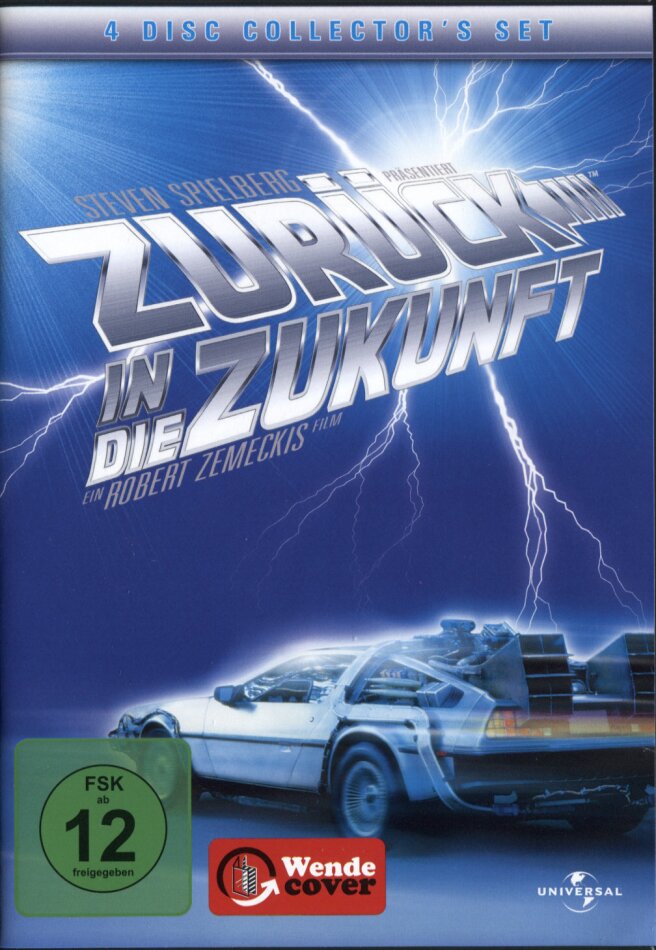 Zurück in die Zukunft Trilogy Collector's Edition, 4 DVDs