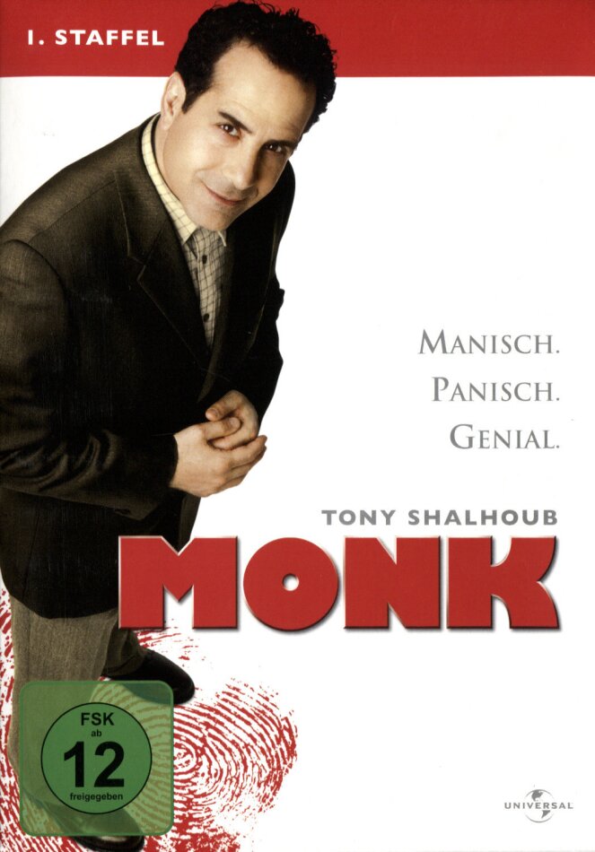 Monk - Staffel 1 4 DVDs
