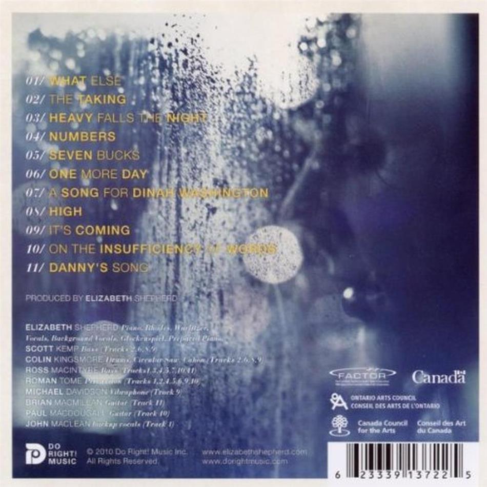 Elizabeth Shepherd - Heavy Falls The Night