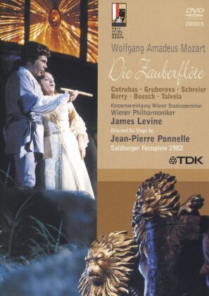 Wiener Philharmoniker, James Levine & Martti Talvela - Mozart - Die Zauberfl&ouml;te (TDK, Salzburger Festspiele)