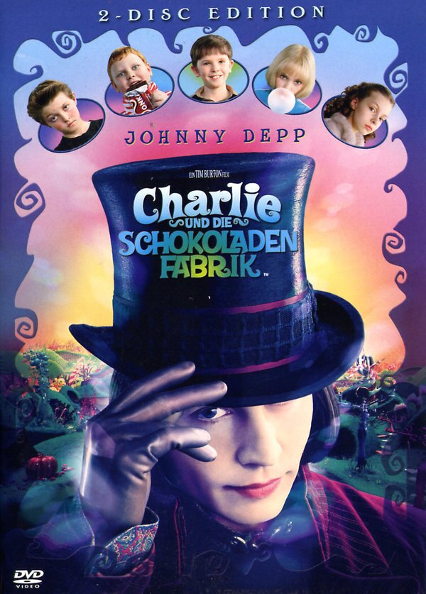Charlie und die Schokoladenfabrik (2005) 2 DVDs