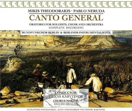 Papadjiakou Alexandra / Voutsinos & Theodorakis Mikis / Neruda Pablo - Canto General 2 CD