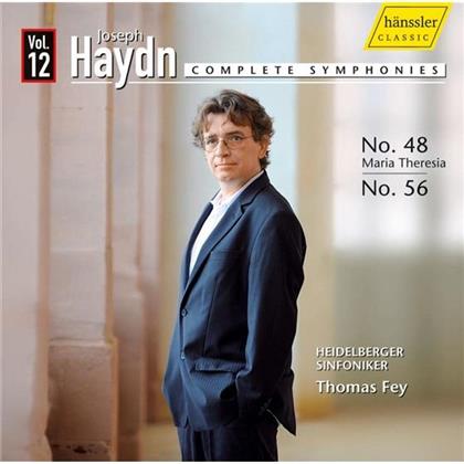 Fey Thomas / Heidelberger Sinfoniker & Joseph Haydn (1732-1809) - S&auml;mtliche Sinfonien - Vol. 12