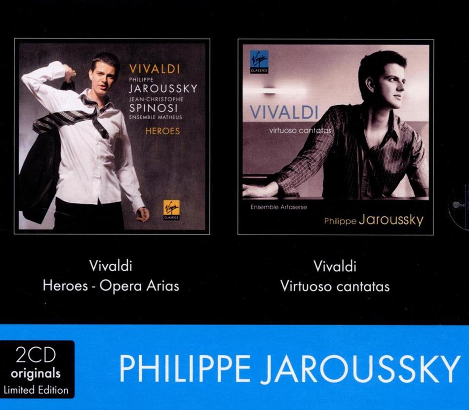 Philippe Jaroussky & Antonio Vivaldi (1678-1741) - Heroes/Virtuoso Cantatas 2 CDs
