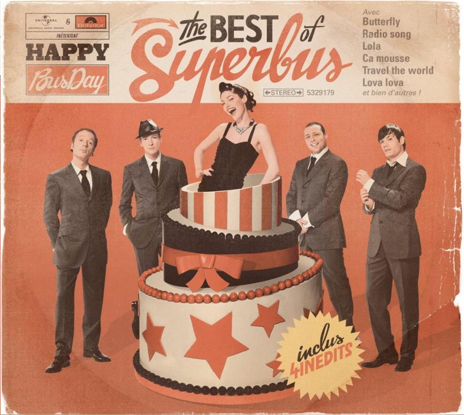 Superbus - Happy Busday - Best Of CD + DVD