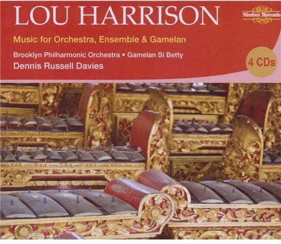 Brooklyn Philharmonic, Gamelan Si Betty & Lou Harrison - Orchesterwerke, Ensemble & Gamelan 4 CDs