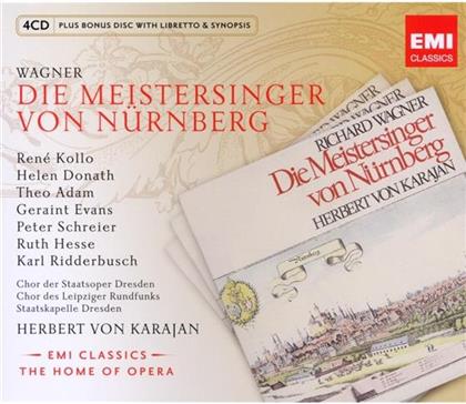 Ren&eacute; Kollo, Helen Donath, Richard Wagner (1813-1883) & Herbert von Karajan - Meistersinger Von Nuernberg (5 CDs)