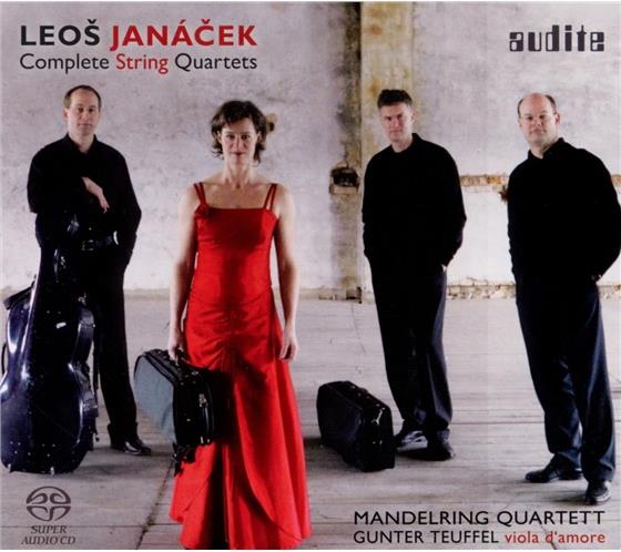 Mandelring Quartett / Teufel Gunter & Leos Janácek (1854-1928) - Streichquartette Nr. 1 & 2 SACD