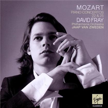 Wolfgang Amadeus Mozart (1756-1791), Jaap van Zweden & David Fray - Klavierkonzerte 22 & 25