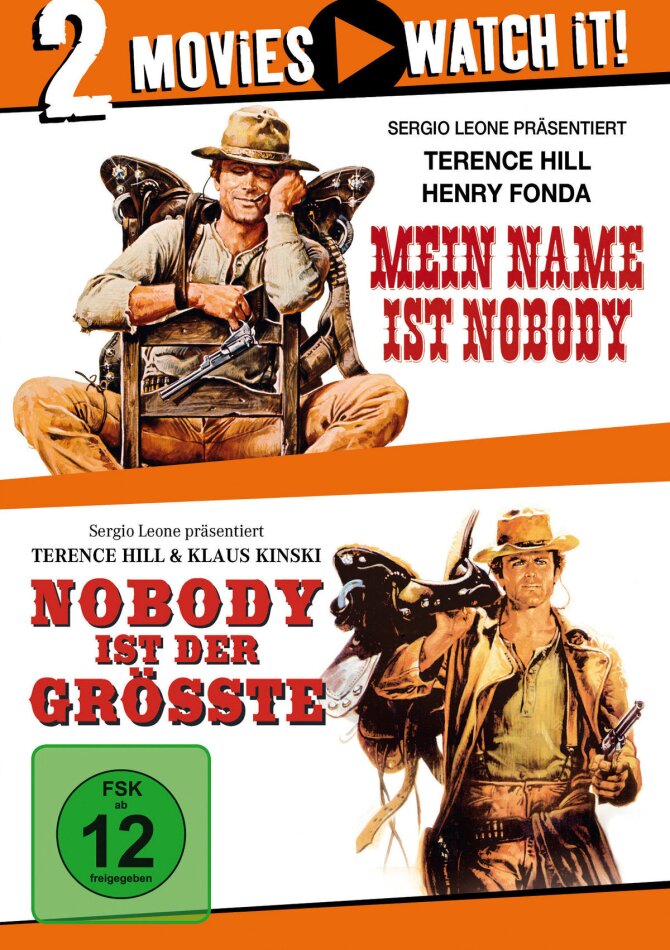 Mein Name ist Nobody / Nobody ist der Grösste Box, 2 DVDs