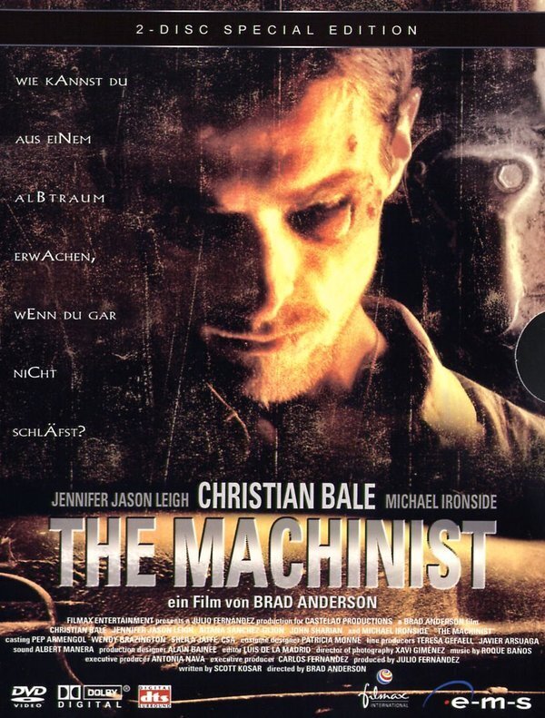 The Machinist (2004) Special Edition, 2 DVDs