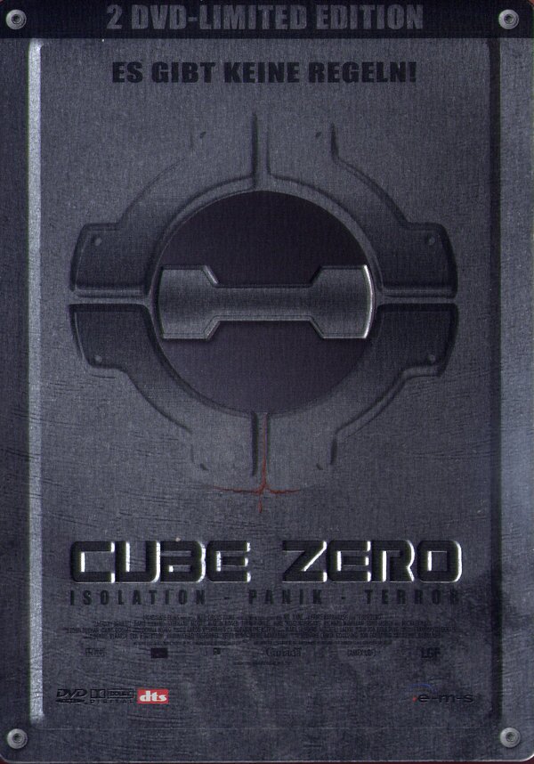 Cube Zero (2004) Limited Edition, Steelbook, 2 DVDs