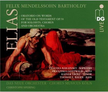 Spering Christoph / Das Neue Orchester & Felix Mendelssohn-Bartholdy (1809-1847) - Elijah/ Elias Op.70 (2 CD)