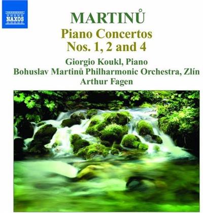 Giorgio Koukl & Bohuslav Martinu (1890-1959) - Klav.Konzerte 1,2,4