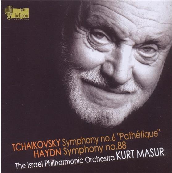 Kurt Masur, Peter Iljitsch Tschaikowsky (1840-1893), Franz Joseph Haydn (1732-1809) & The Israel Philharmonic Orchestra - Sinfonie Nr6 Pathetique, Symphonie No. 88