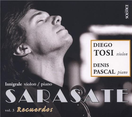 Diego Tosi (Violine), Denis Pa & Pablo de Sarasate (1844-1908) - Werk Fuer Violine & Klavier