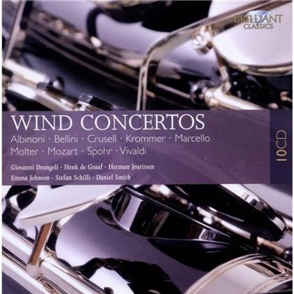 --- & Mozart / Vivaldi / Cruse - Wind Concertos (10 CDs)