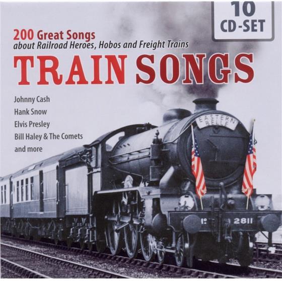 Train Songs Box - 200 Great Songs About Railroads 10 CD