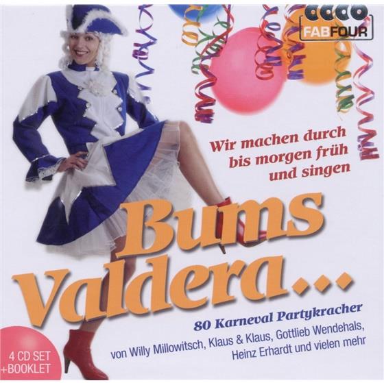 80 Karneval Partykracher 4 CDs