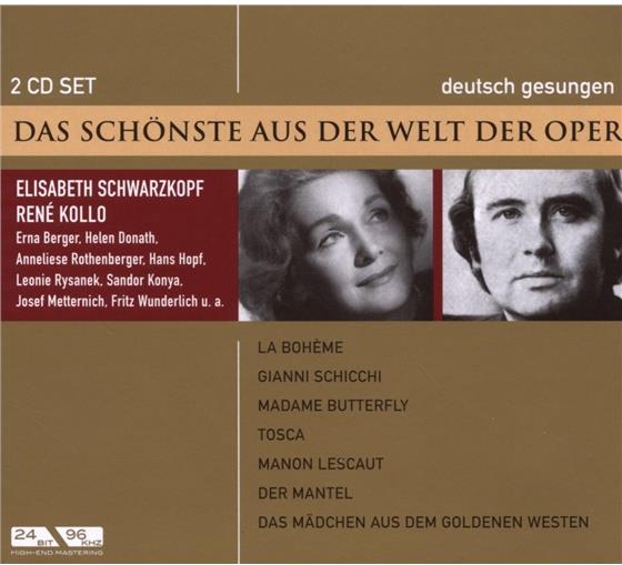 Schwarzkopf Elisabeth /Kollo/ Rothenberg & --- - Das Schoenste Aus Der Welt Der Oper 2 CDs