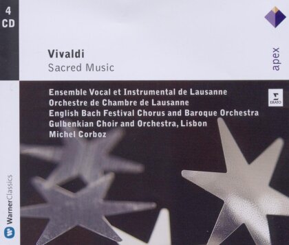 Corboz Michel / Ecls & Antonio Vivaldi (1678-1741) - Sacred Music (4 CDs)