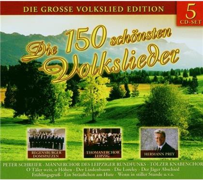 Prey Hermann / Schreier & --- - Die 150 Sch&ouml;nsten Volkslieder (5 CDs)