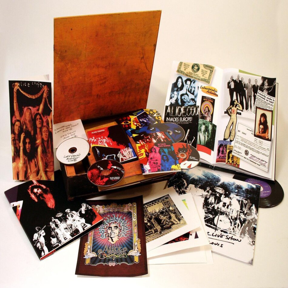 Alice Cooper - Old School: 1964-1974 4 CDs + 2 LPs + DVD