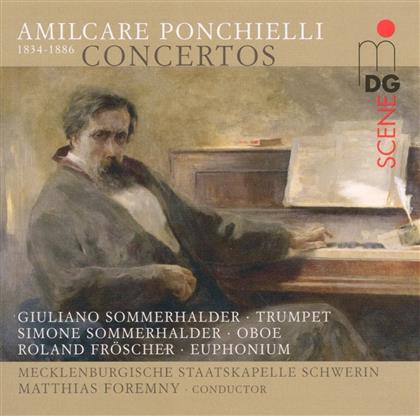 Sommerhalder/Sommerhalder/Fr&ouml;scher/ & Amilcare Ponchielli - Concertos For Wind Instruments (SACD)