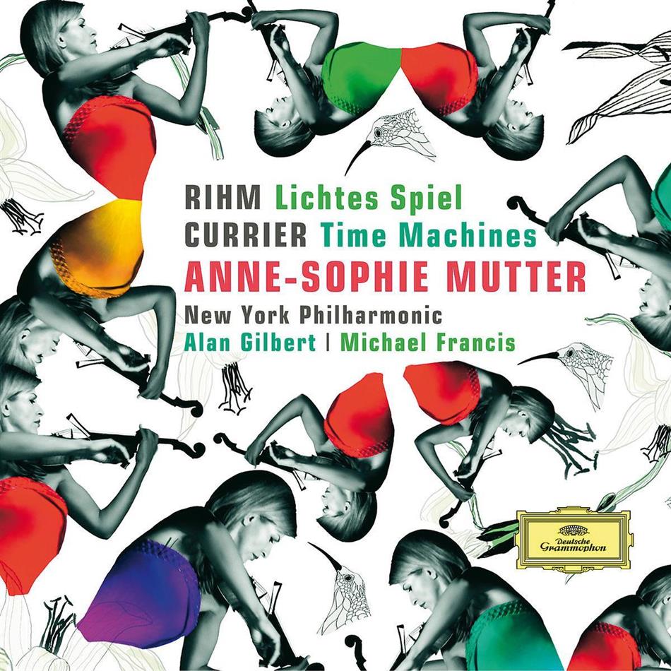 Anne-Sophie Mutter, Wolfgang Michael Rihm (1952-2024), Krzysztof Penderecki (*1933), Sebastian Currier, … - Lichtes Spiel / Duo Concertante / Dyade / Time Machines