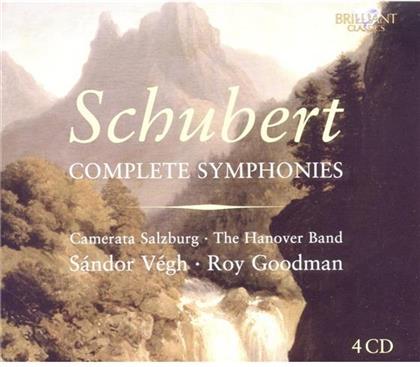 --- & Franz Schubert (1797-1828) - S&auml;mtliche Sinfonien (4 CDs)