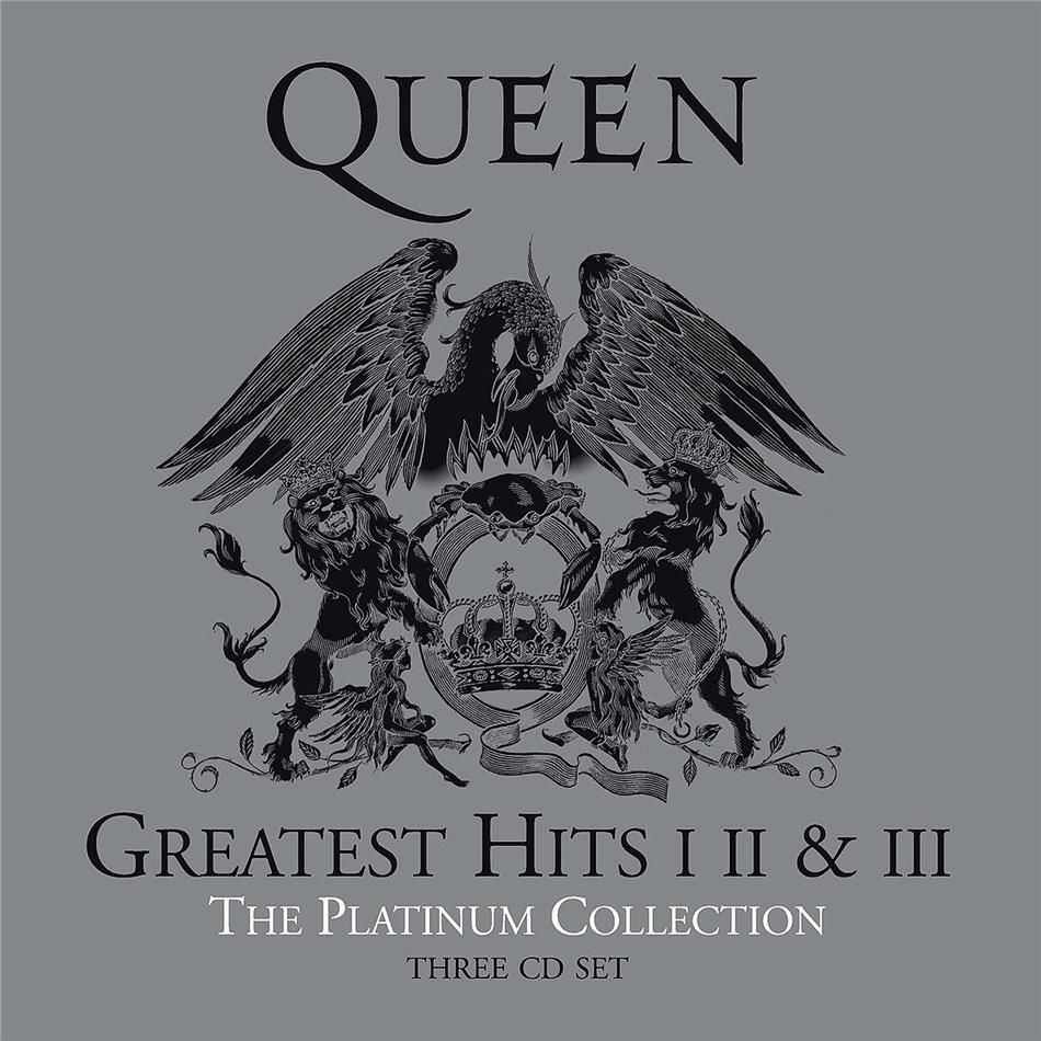 Queen - Greatest Hits 1,2 & 3 Remastered, 3 CDs